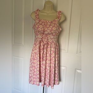 Pink Daisy Sundress